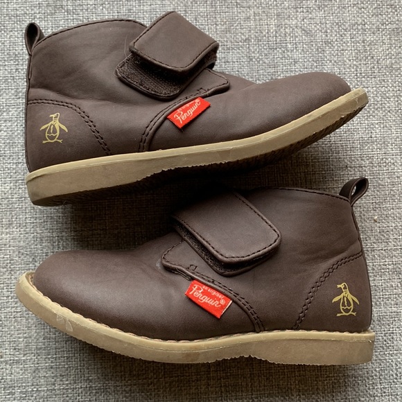 Penguin rubber soled toddler boots  size 9 - Picture 3 of 6